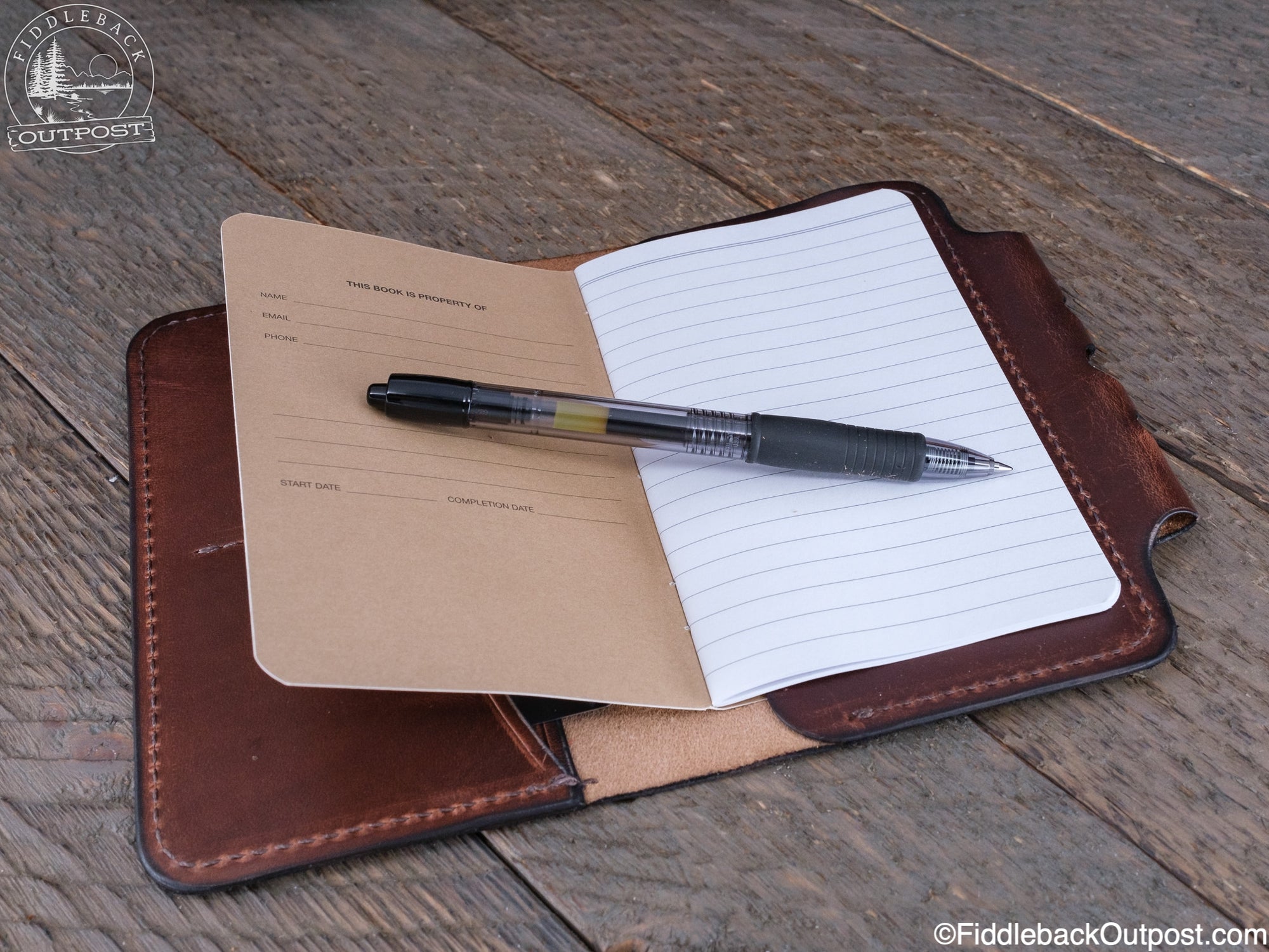 Field Notes Cover - Fiddleback Outpost