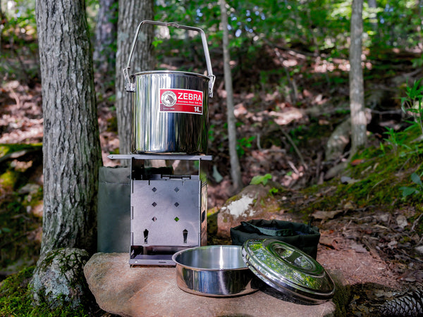 Firebox ULTRA Cook Kit - 8 Small Firebox Pan Set - Fiddleback Outpost
