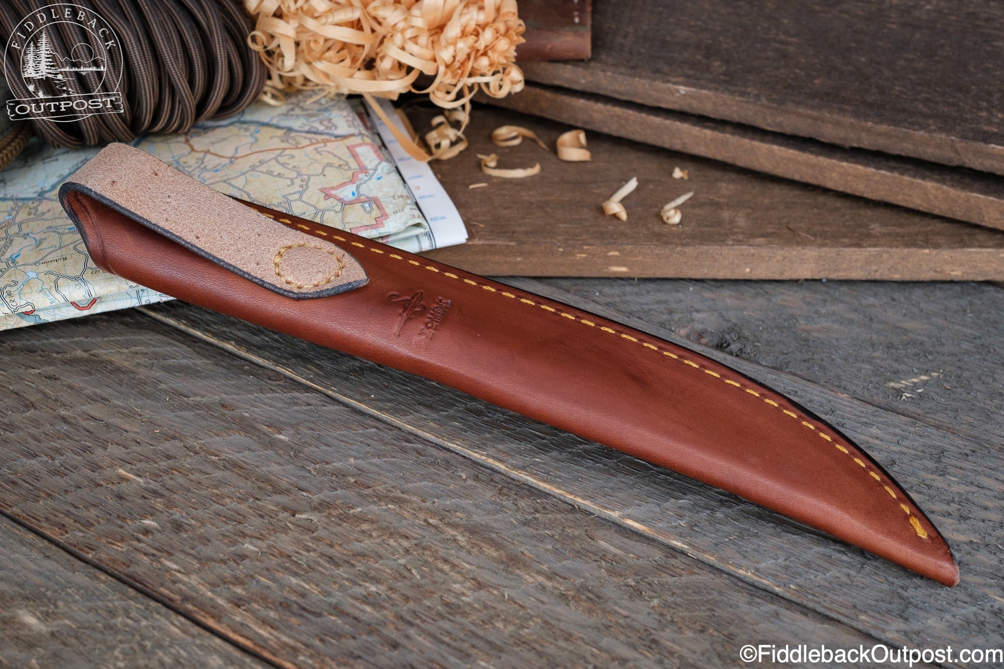 Lion Killer Sheath - Traditional 868 - Leather Belt Sheath