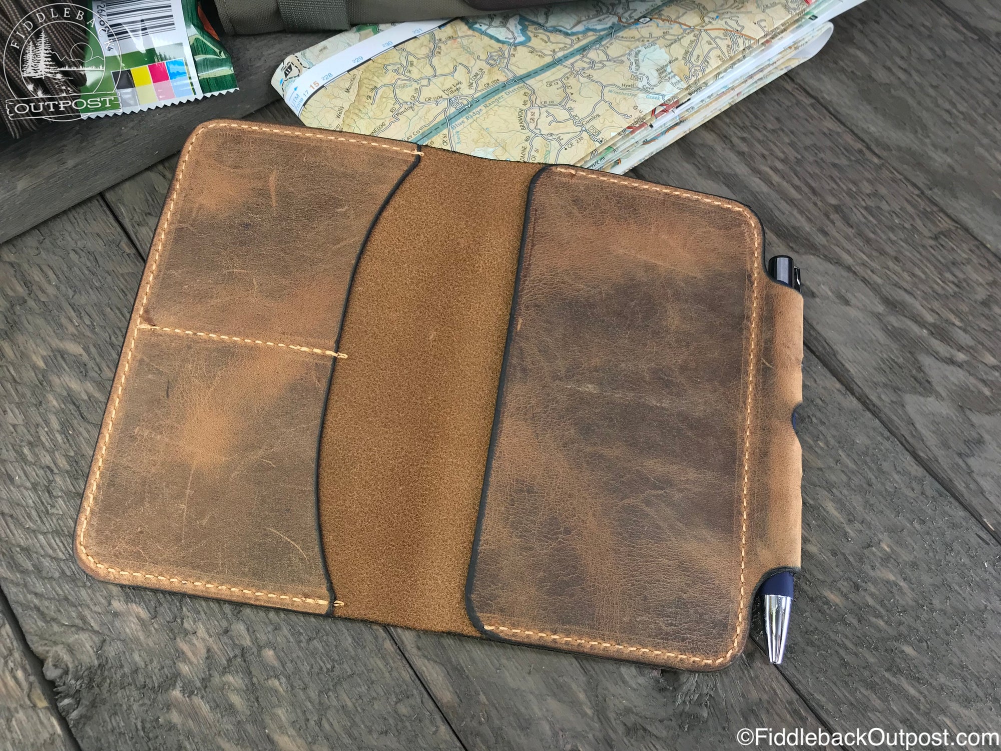 Diomedes Industries - Field Notes Cover - Fiddleback Outpost
