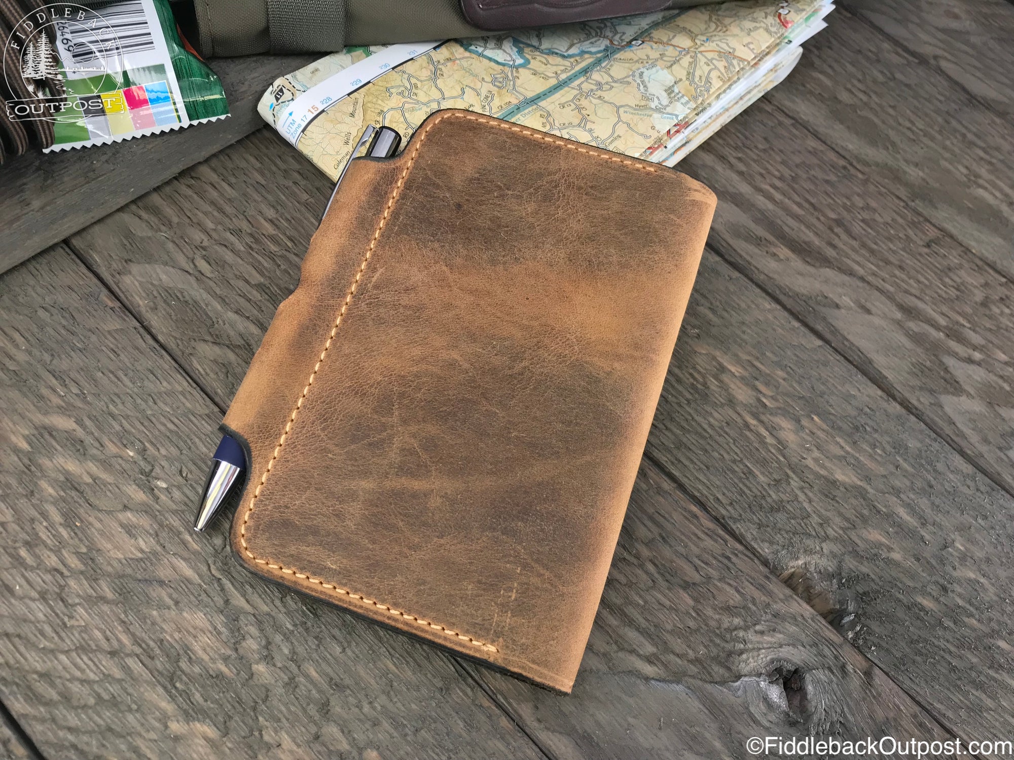 Diomedes Industries - Field Notes Cover - Fiddleback Outpost