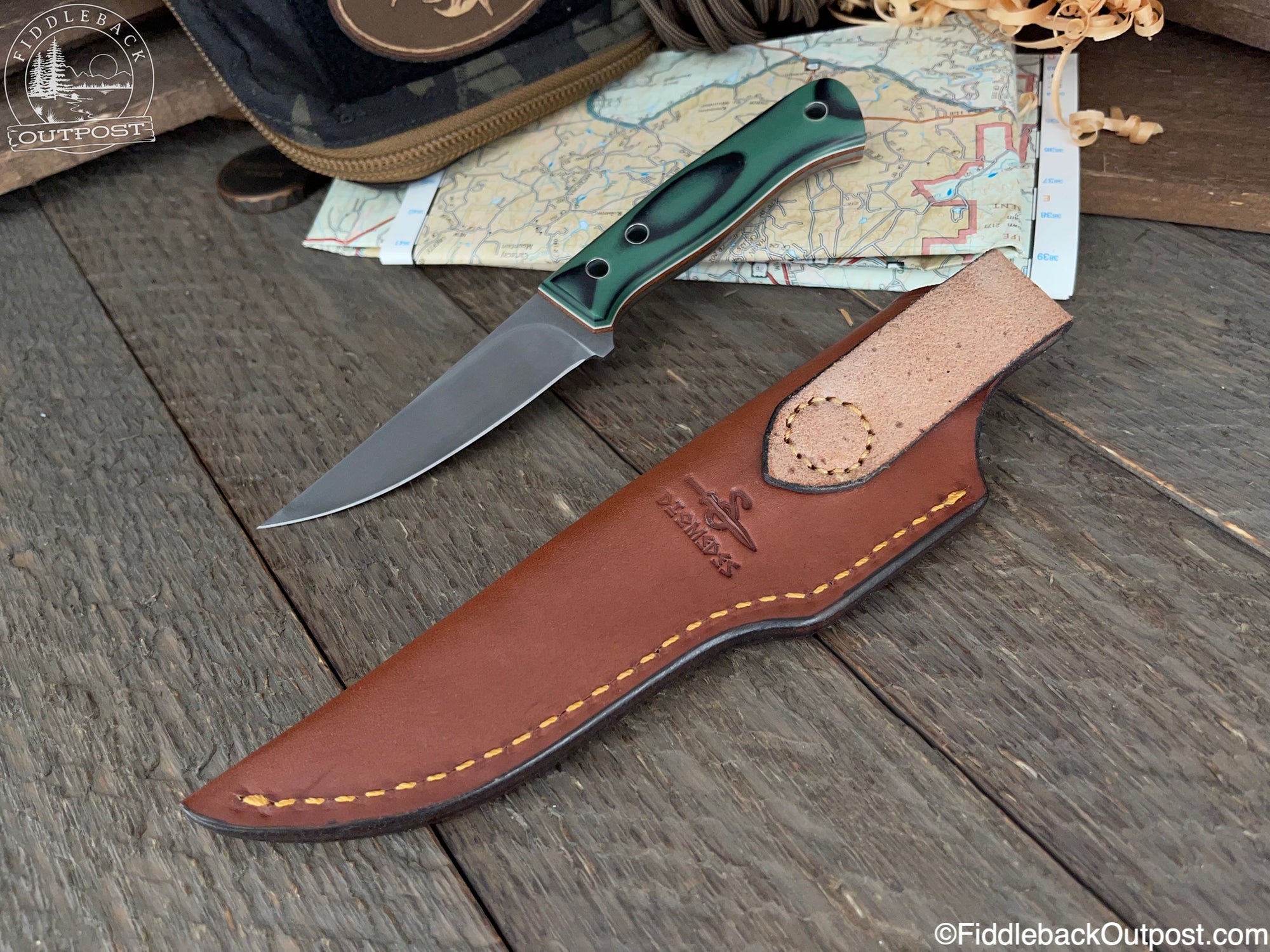 Diomedes Filet 708 - Leather Belt Sheath