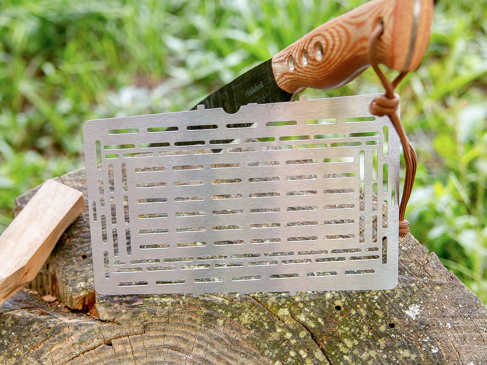 Extended Grill Plate for 5" Firebox - Fiddleback Outpost
