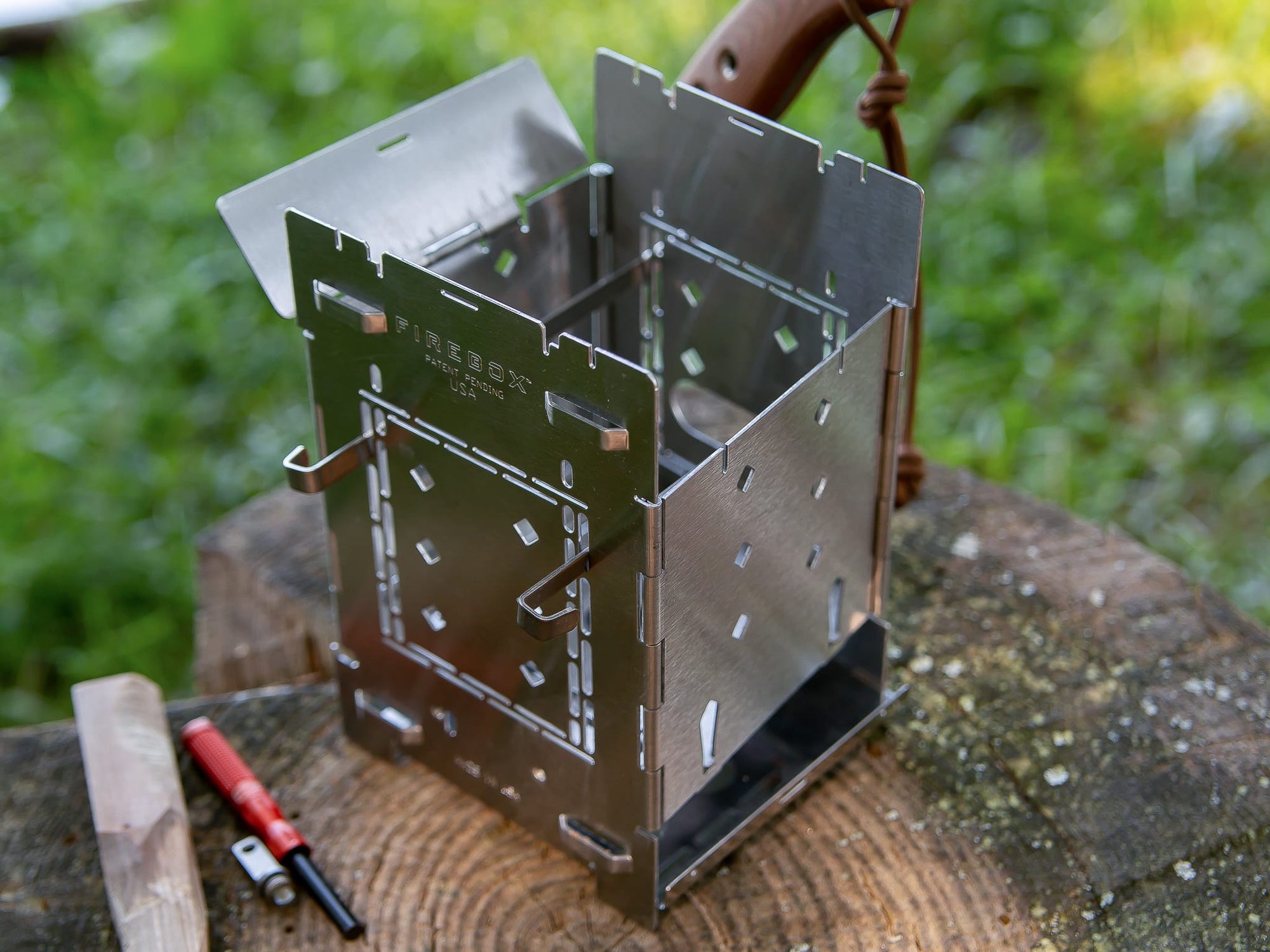 5" Gen2 Large Camp Stove - Fiddleback Outpost
