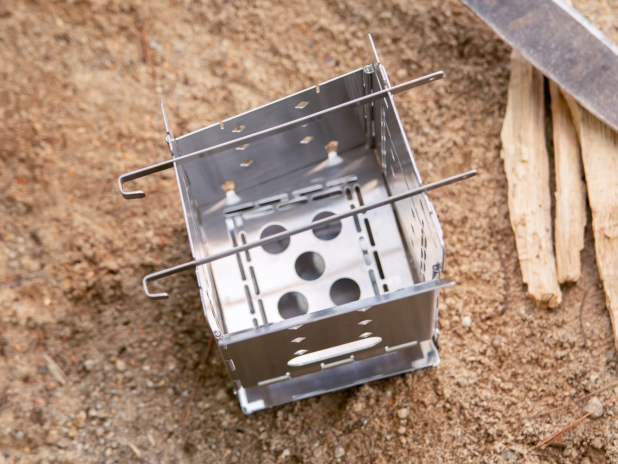 5" Gen2 Large Camp Stove - Fiddleback Outpost