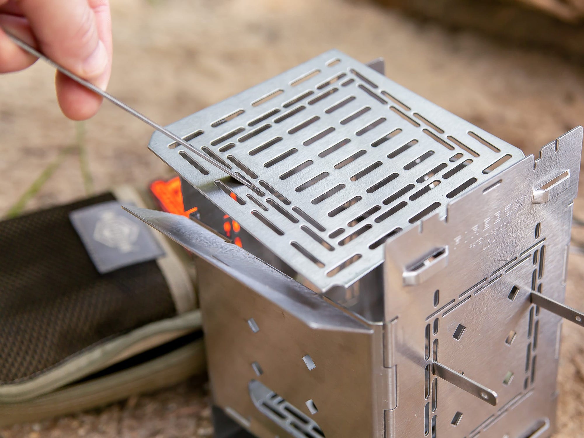 Fire Sticks for 5" Firebox (Pair) - Fiddleback Outpost