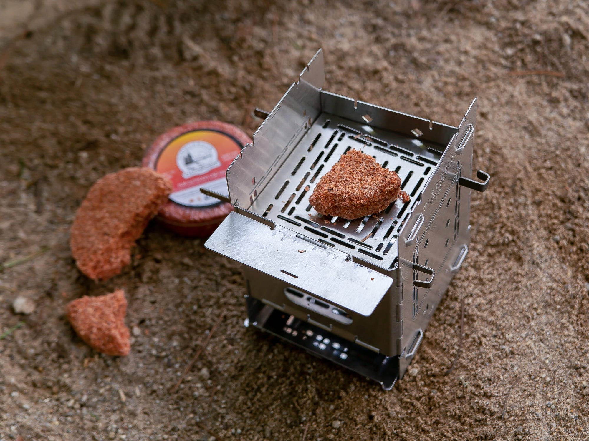 Adjustable Fire Grate for 5" Firebox - Fiddleback Outpost