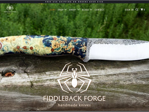No More Fiddleback Forge Knives at Fiddleback Outpost?!
