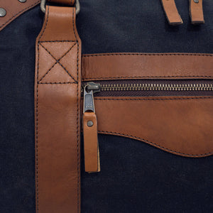 Campaign Waxed Canvas Large Duffle Bag