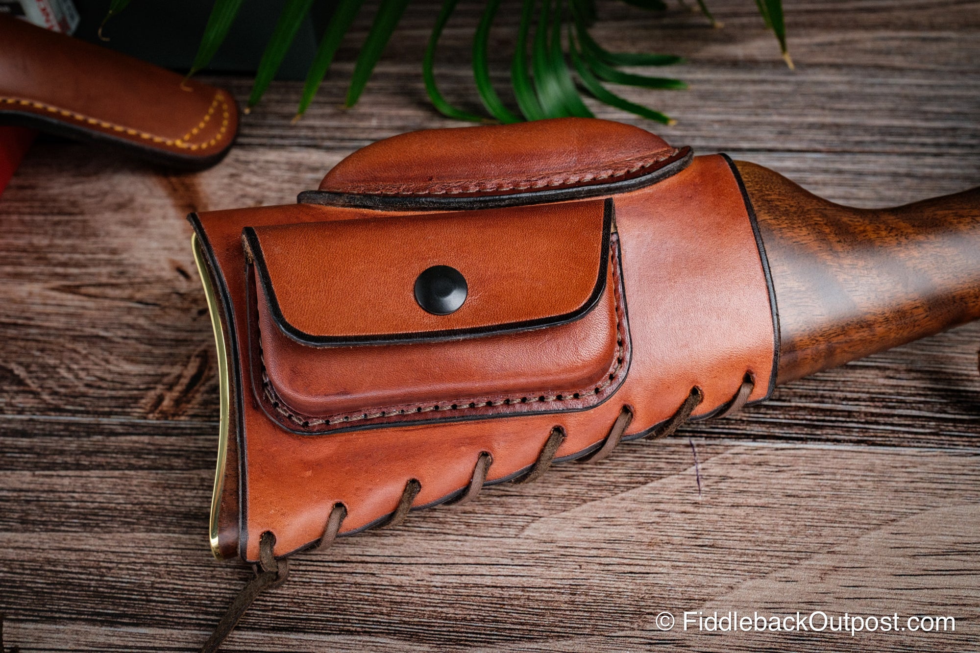 Cheek Riser Henry Rifles Leather Rifle Butt Stock Cover - Optional Cheek Riser, Ammo Loops ...