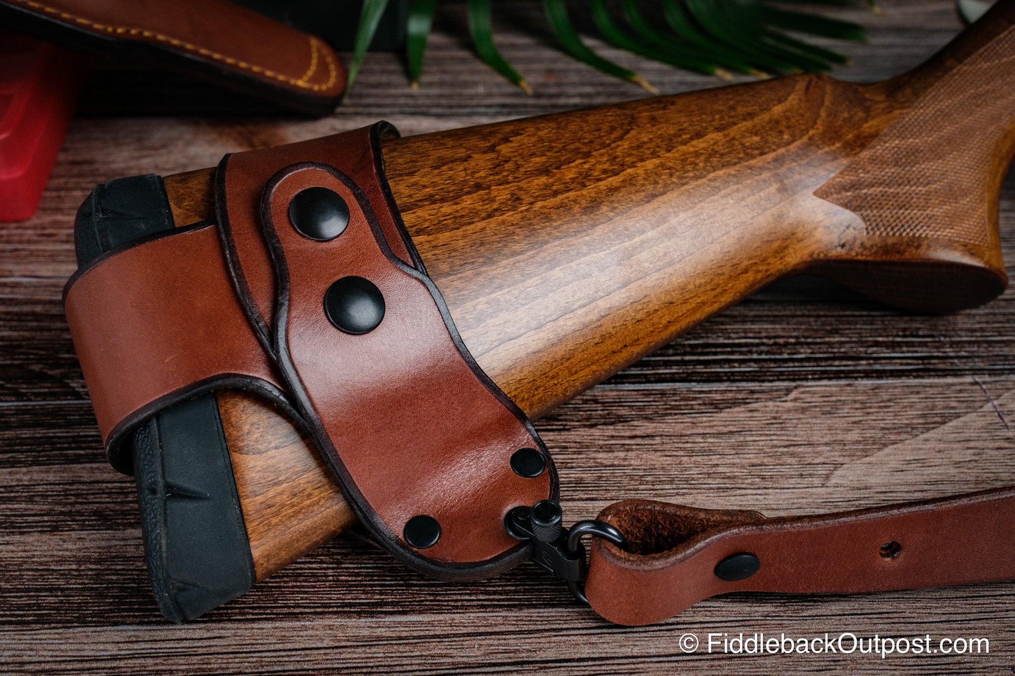 Fiddleback Outpost Rifle and Shotgun Leather