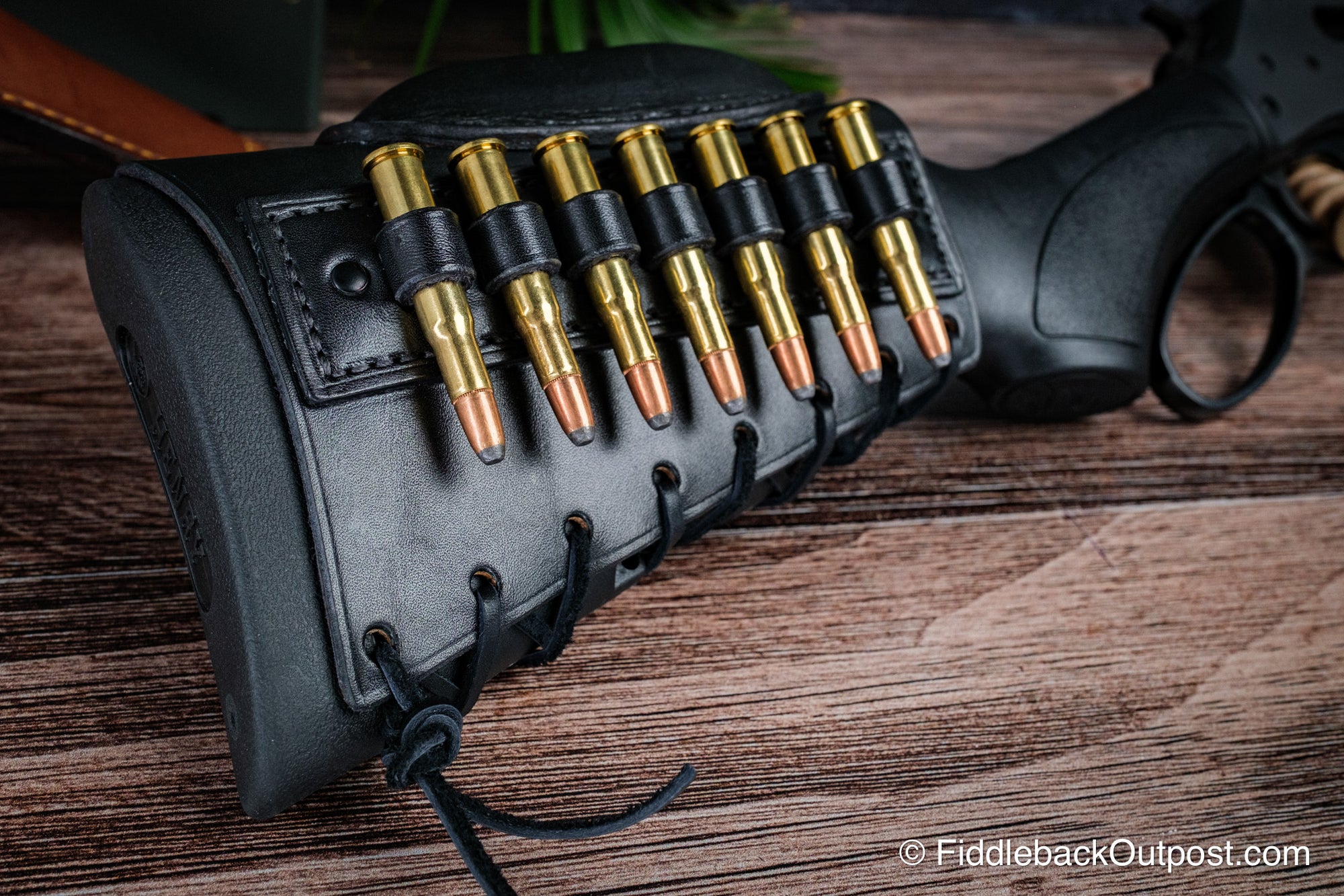 Cheek Riser Henry Rifles Leather Rifle Butt Stock Cover - Optional Cheek Riser, Ammo Loops ...