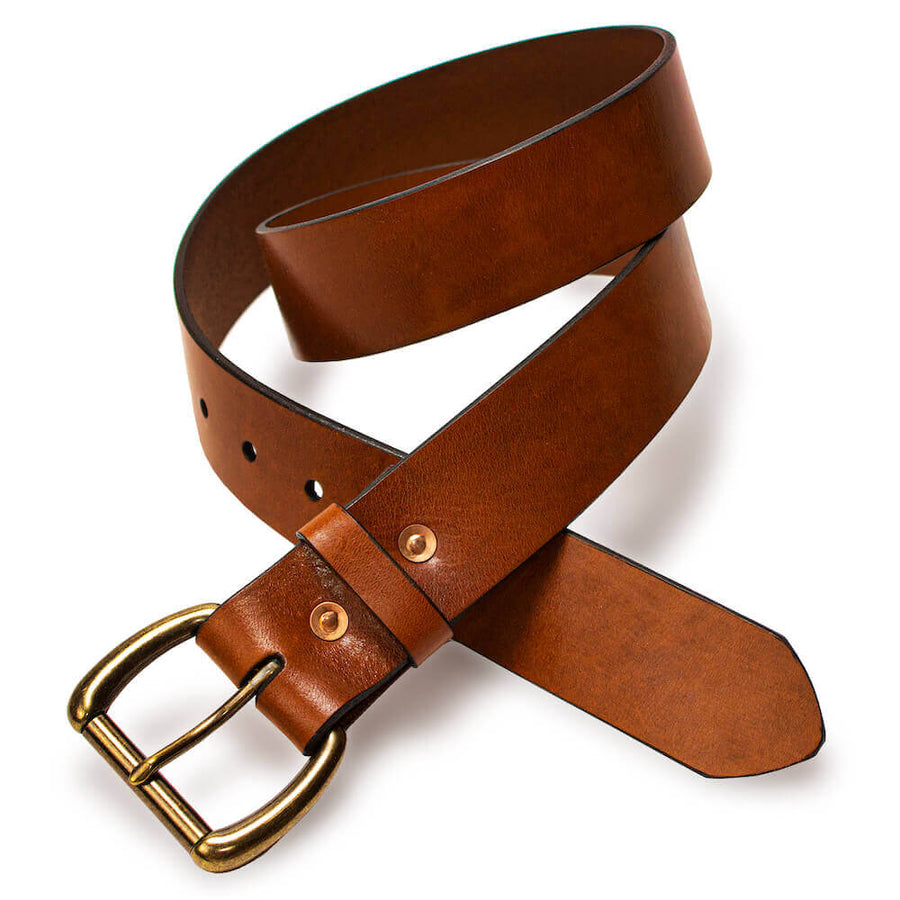 Heritage Leather Men's Belt
