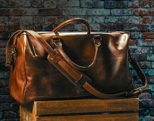 Benjamin Leather Duffle Bag