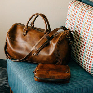 Benjamin Leather Duffle Bag