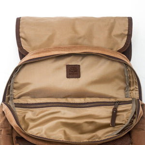 Campaign Waxed Canvas Backpack