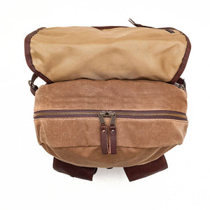 Campaign Waxed Canvas Backpack