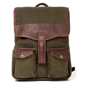 Campaign Waxed Canvas Backpack