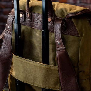 Campaign Waxed Canvas Backpack