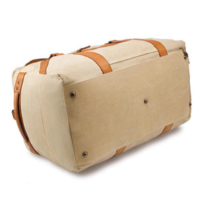 Campaign Waxed Canvas Large Duffle Bag