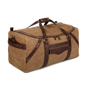 Campaign Waxed Canvas Large Duffle Bag