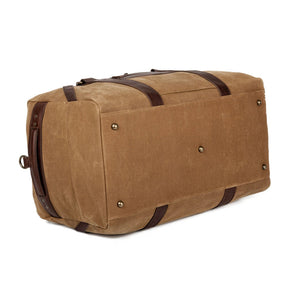 Campaign Waxed Canvas Large Duffle Bag