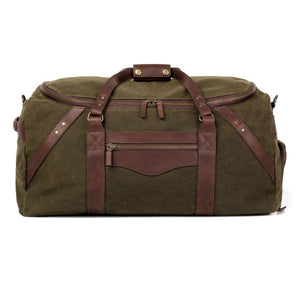 Campaign Waxed Canvas Large Duffle Bag