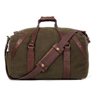 Campaign Waxed Canvas Medium Duffle Bag