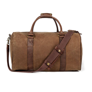 Campaign Waxed Canvas Medium Field Duffle Bag