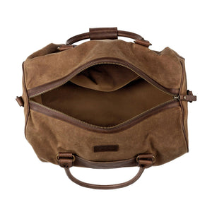 Campaign Waxed Canvas Medium Field Duffle Bag