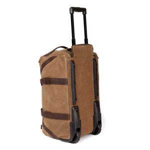 Campaign Waxed Canvas Rolling Carry-On Duffle Bag