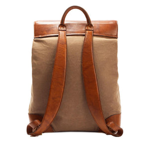 Heritage Waxed Canvas Steamer Backpack No. 2