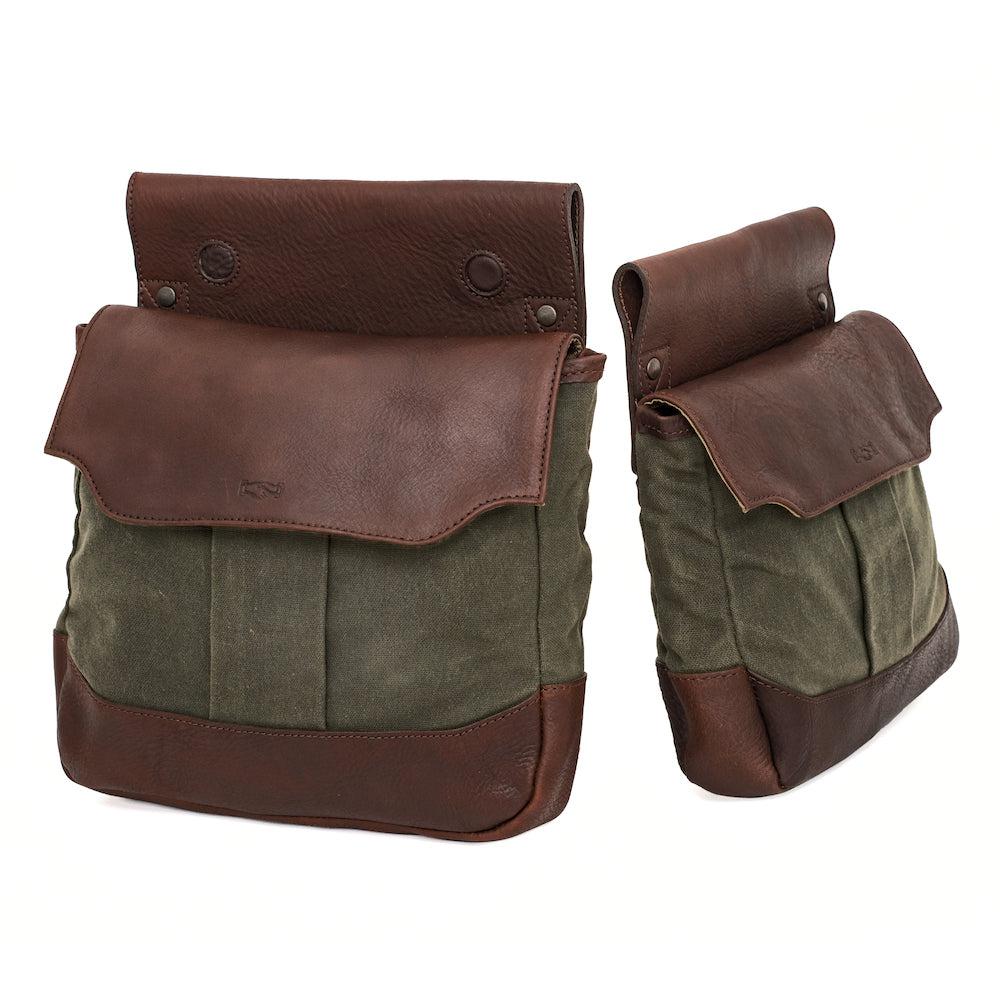 White Wing Waxed Canvas Hunting Heritage Bird Bag Set Fiddleback
