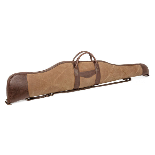 White Wing Waxed Canvas Hunting Rifle Case - Fiddleback Outpost