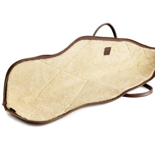 White Wing Waxed Canvas Hunting Rifle Case - Fiddleback Outpost