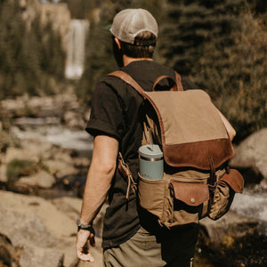 Campaign Waxed Canvas Backpack