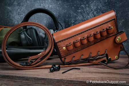 Butt Stock Cover and Sling Set - Drill Free - Rifle - Fiddleback Outpost