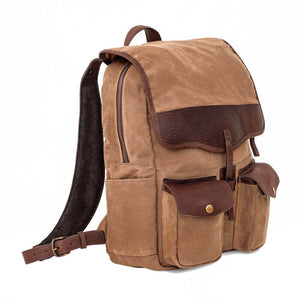 Campaign Waxed Canvas Backpack