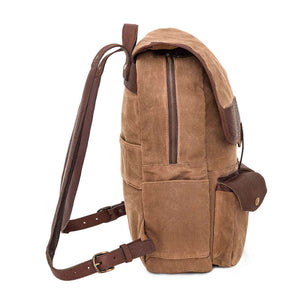 Campaign Waxed Canvas Backpack