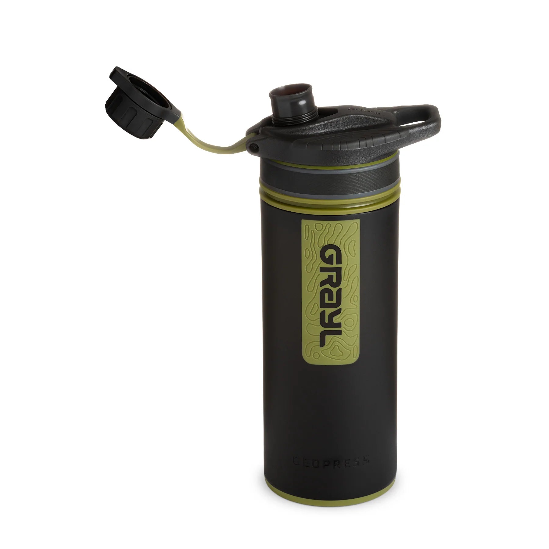 Grayl - 24oz GeoPress® Purifier [+Filter] - Camo Black
