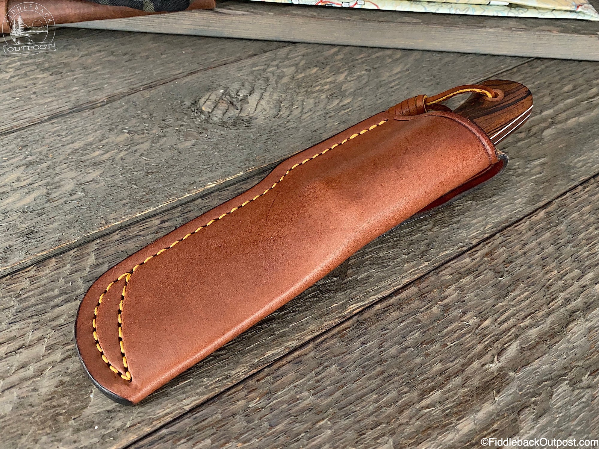 Trekker 638 WIDE - Leather Belt Sheath