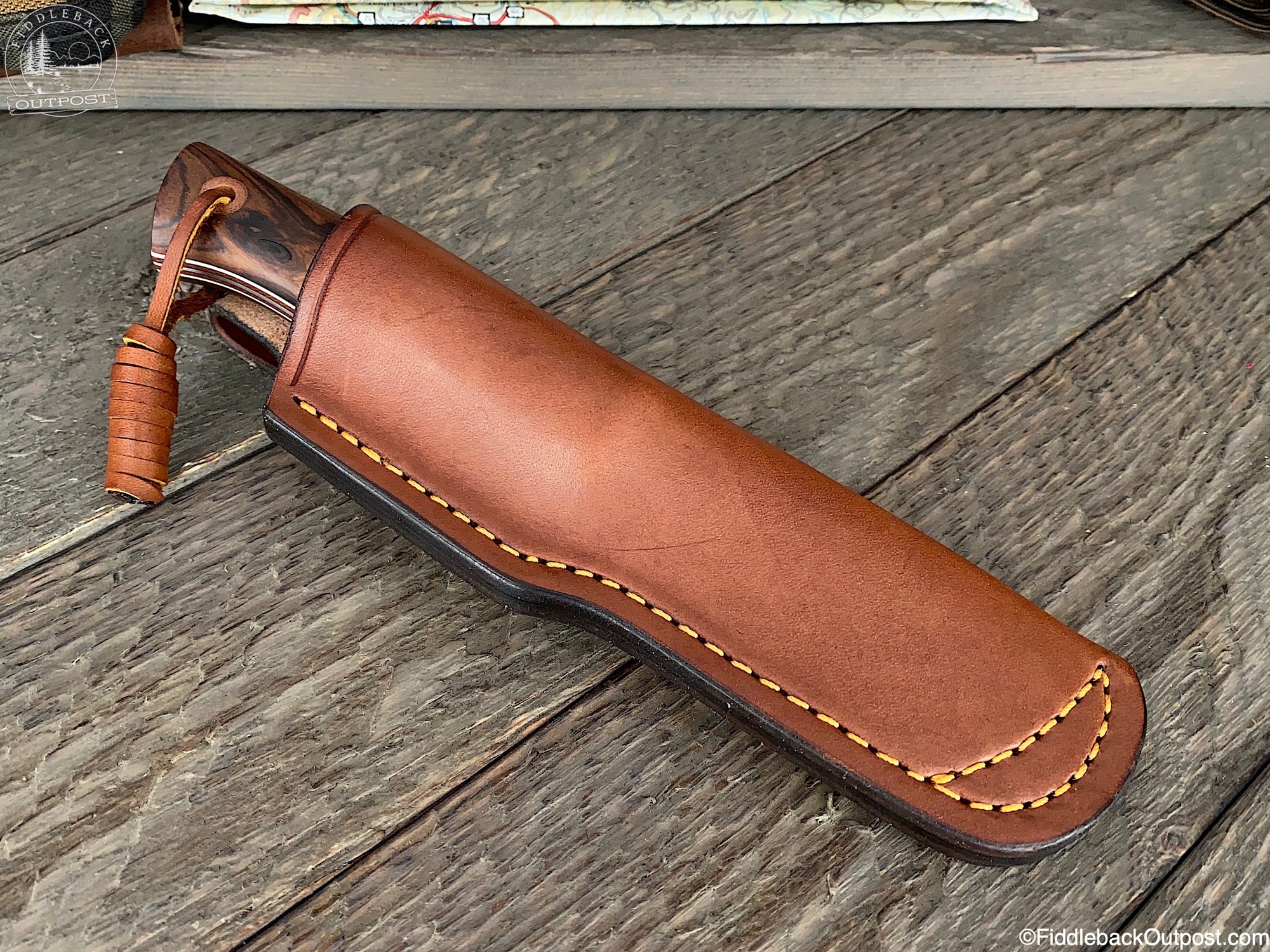 Trekker 638 WIDE - Leather Belt Sheath