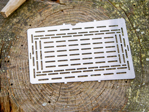Firebox Stove - Extended Grill Plate for 5" Firebox