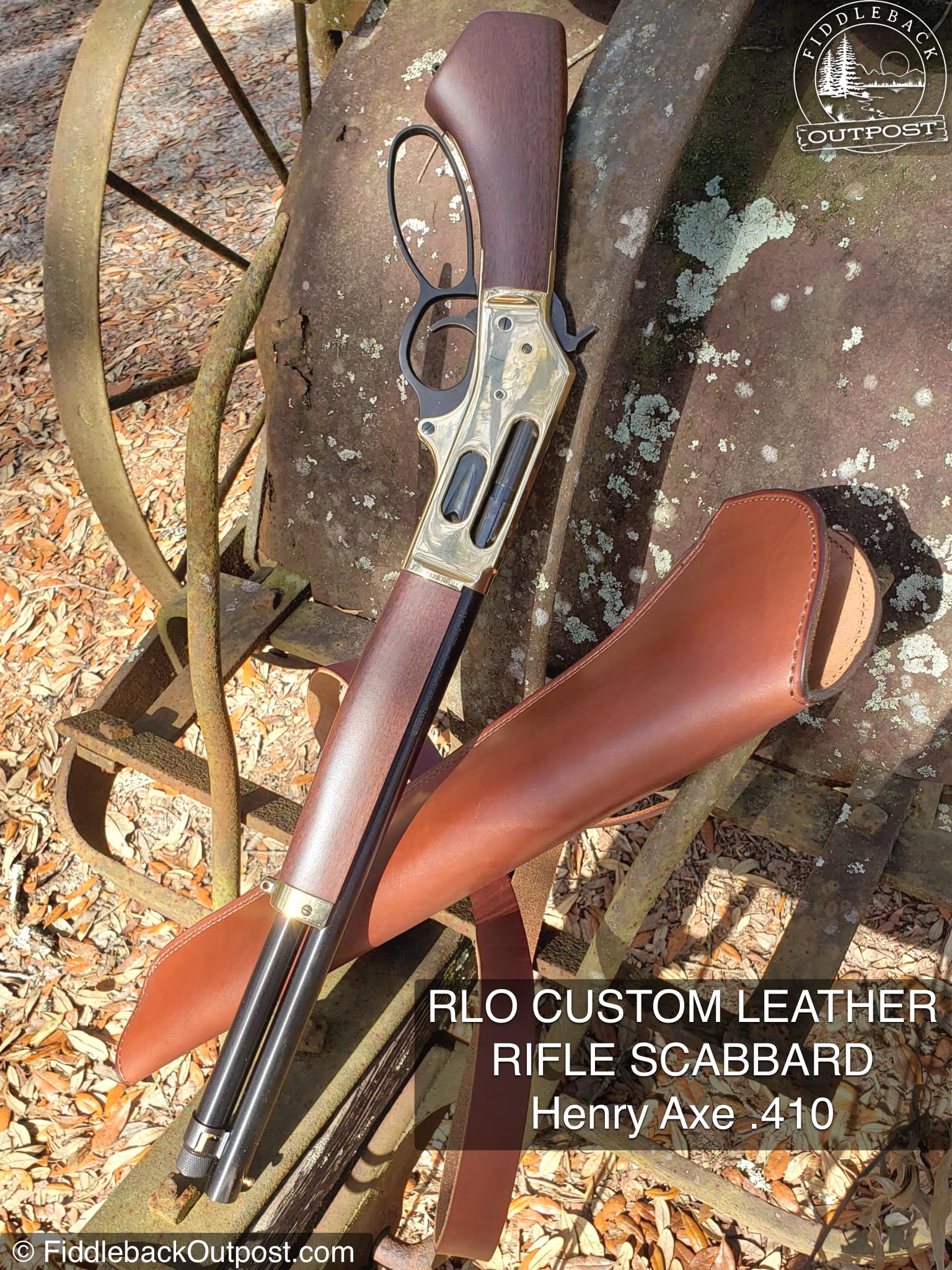 Henry Rifle Saddle Scabbard