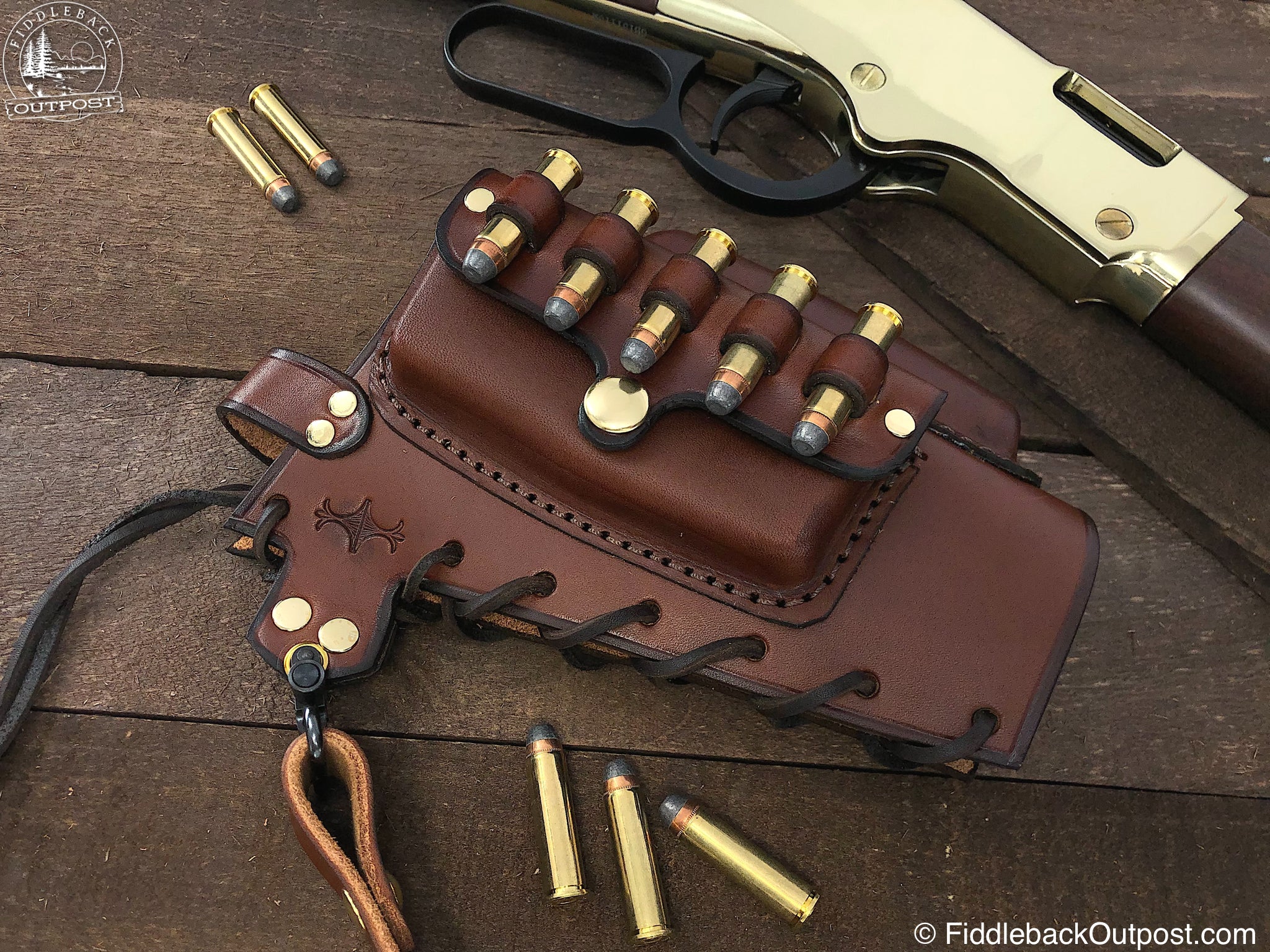 Custom Louis Vuitton rifle sling. - Oleo Leather Co.