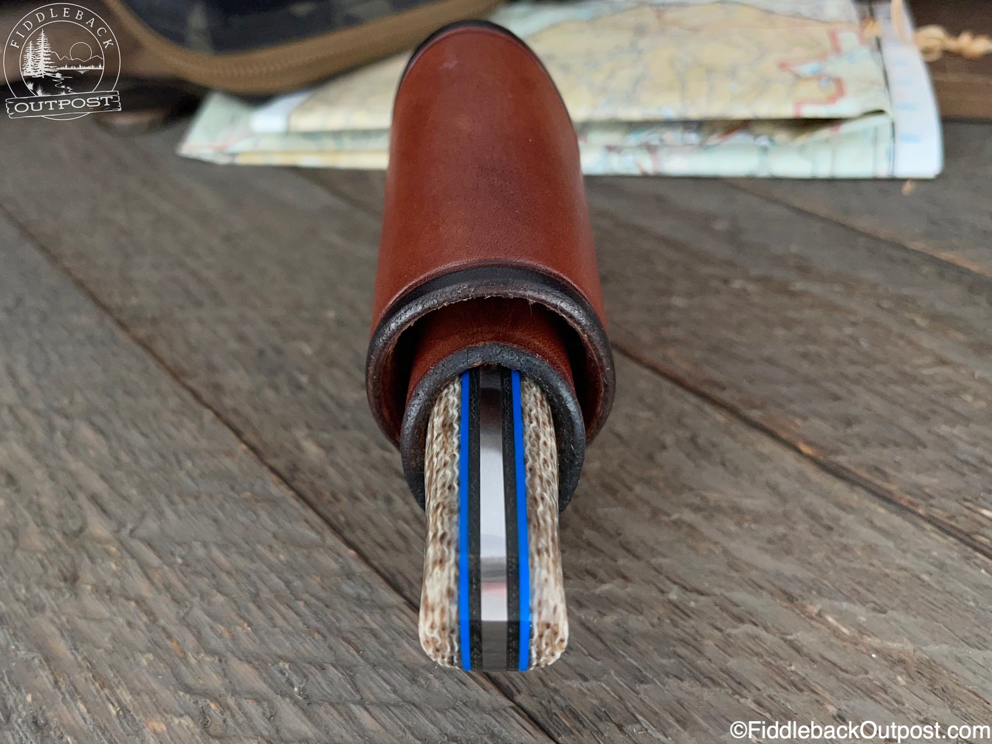 Canted Carry 548 - Leather Belt Sheath (Snowbill)